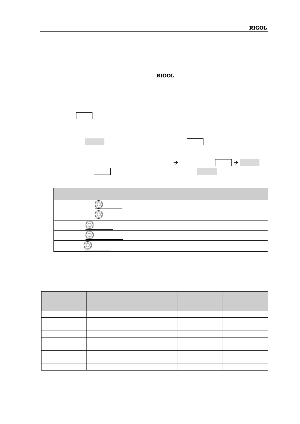 Document overview | RIGOL MSO/DS1000Z Series User Manual | Page 47 / 72