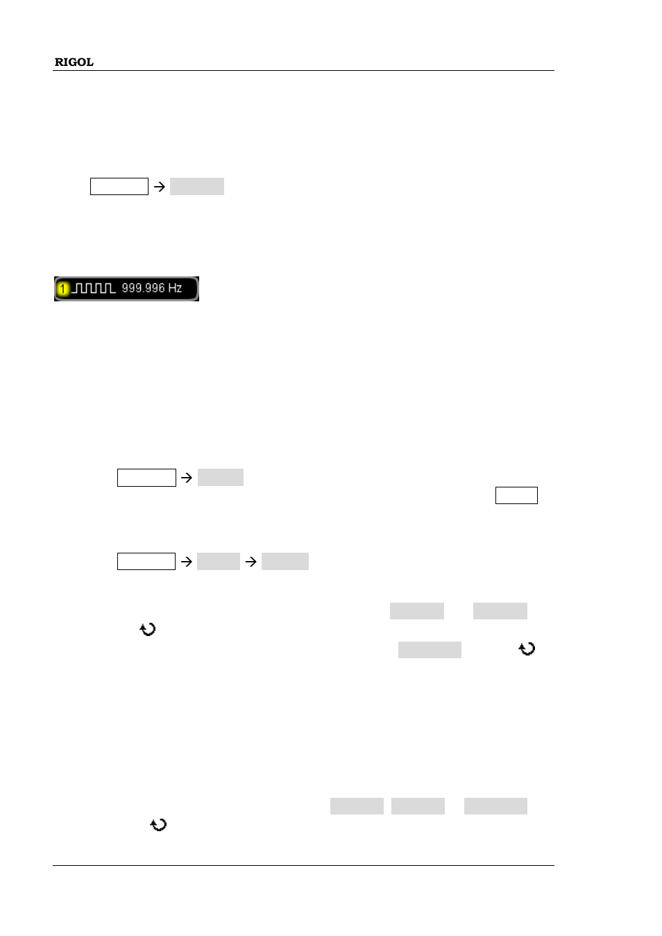 Frequency counter measurement, Measurement setting, Frequency counter measurement -28 | Measurement setting -28 | RIGOL MSO/DS1000Z Series User Manual | Page 142 / 270