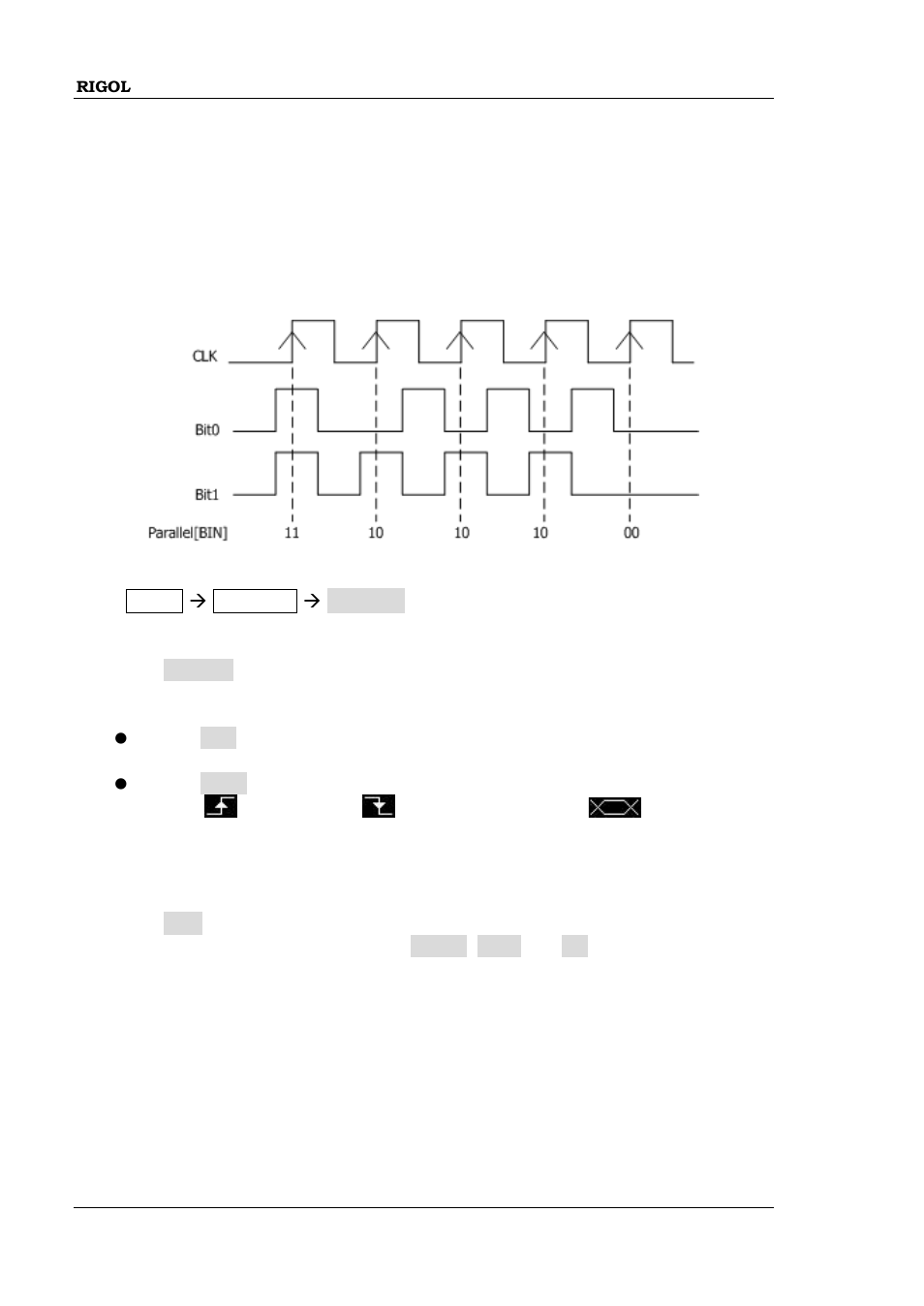 Parallel decoding, Parallel decoding -2 | RIGOL MSO/DS1000Z Series User Manual | Page 164 / 270