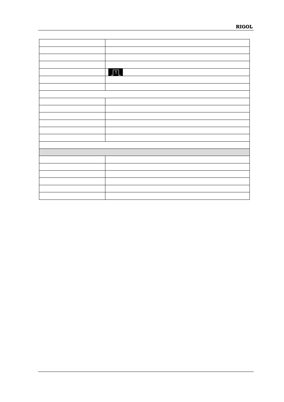 Reference waveform setting (ref) | RIGOL MSO/DS1000Z Series User Manual | Page 231 / 270