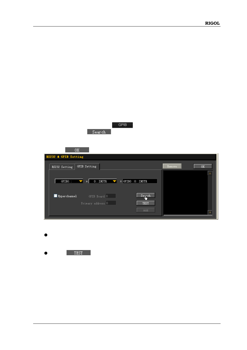Remote control via gpib, Remote control via gpib -7 | RIGOL MSO/DS1000Z Series User Manual | Page 253 / 270