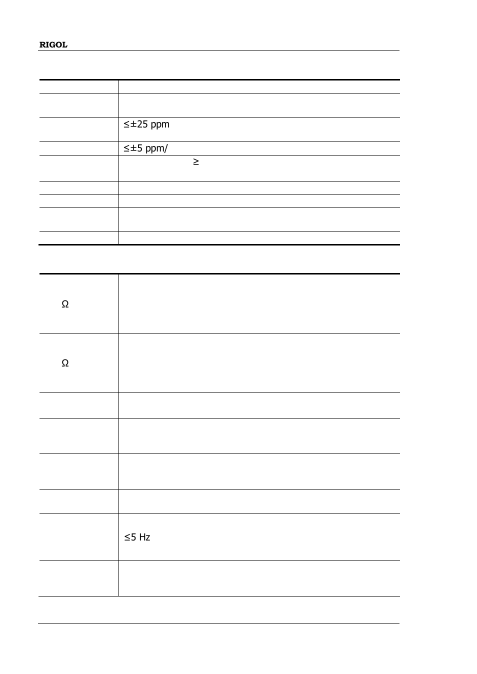 Horizontal, Vertical | RIGOL MSO/DS1000Z Series User Manual | Page 258 / 270