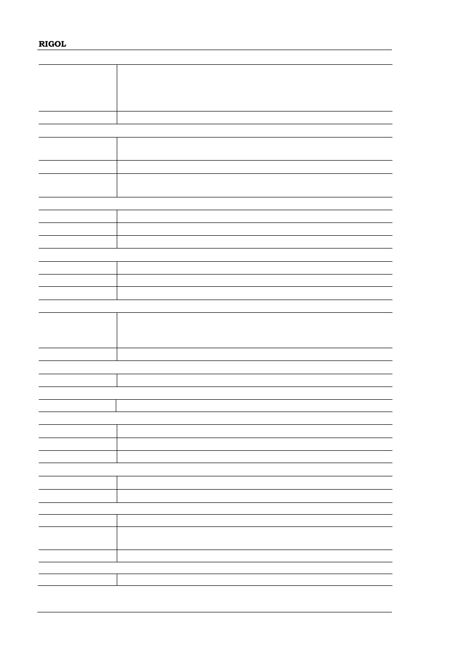 RIGOL MSO/DS1000Z Series User Manual | Page 260 / 270