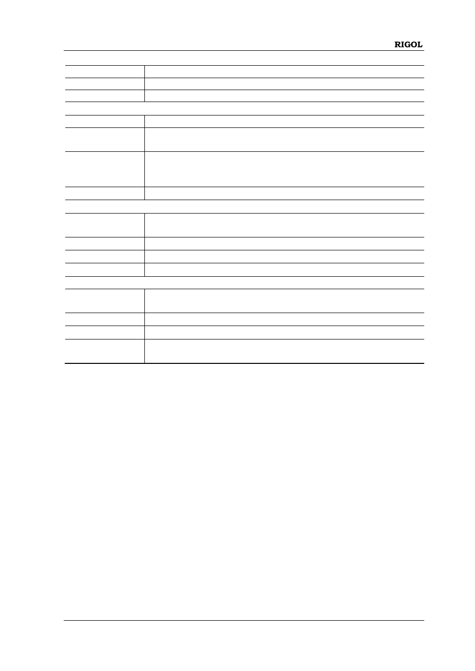 RIGOL MSO/DS1000Z Series User Manual | Page 261 / 270