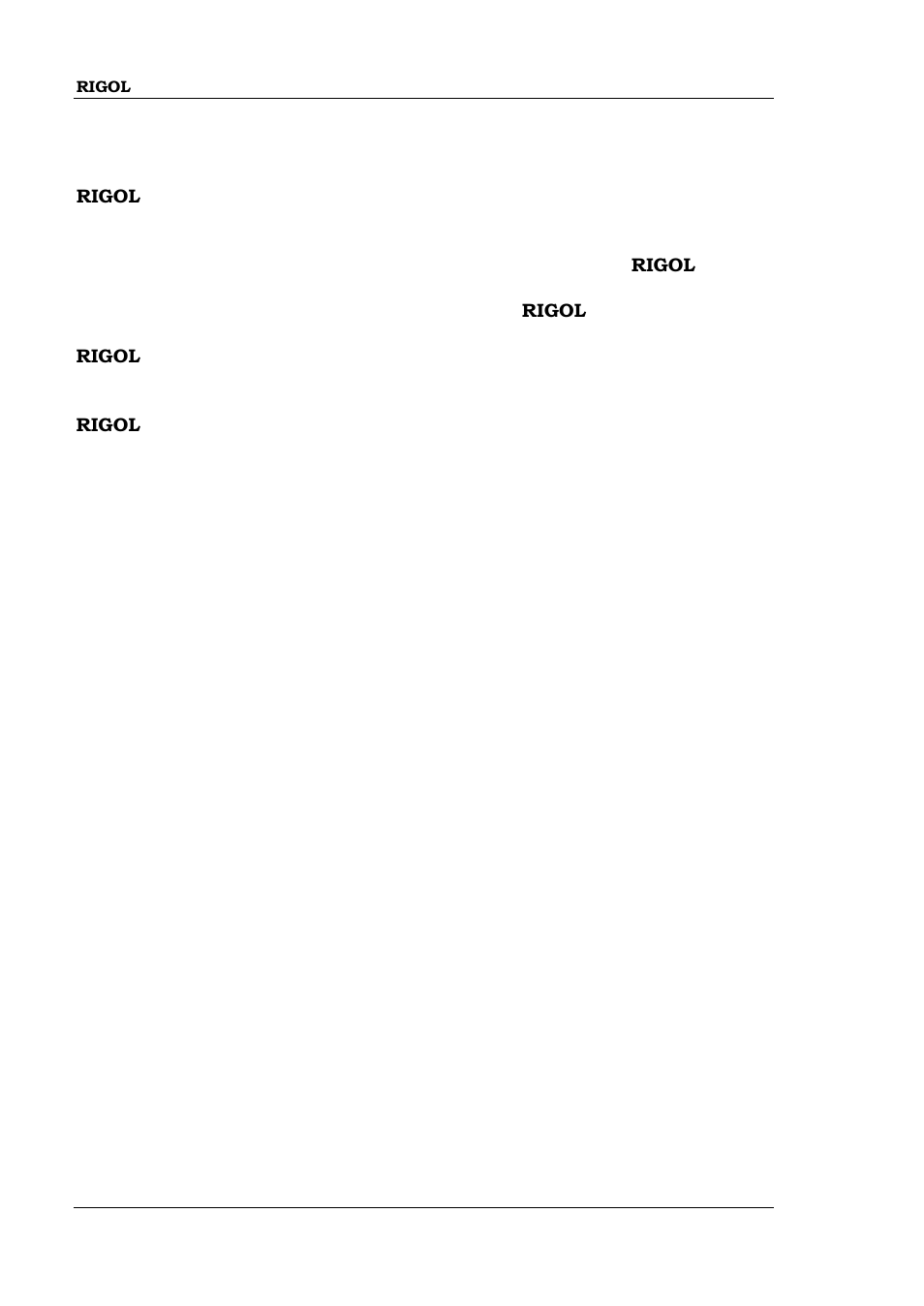 Appendix b: warranty, Appendix b: warranty -2 | RIGOL MSO/DS1000Z Series User Manual | Page 268 / 270