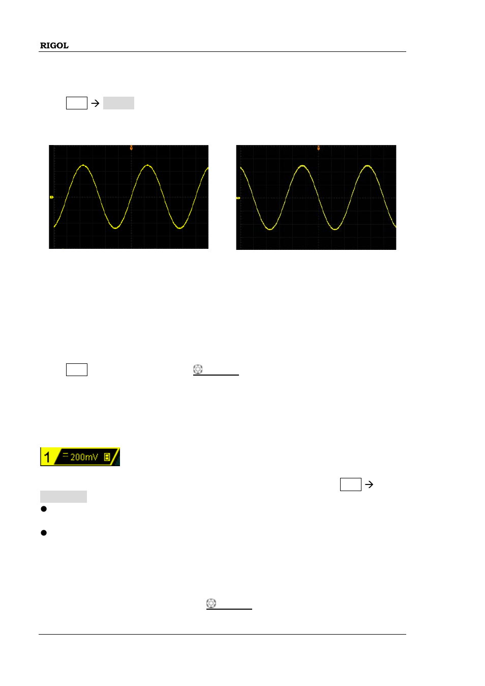 Waveform invert, Vertical scale, Waveform invert -4 | Vertical scale -4 | RIGOL MSO/DS1000Z Series User Manual | Page 56 / 270