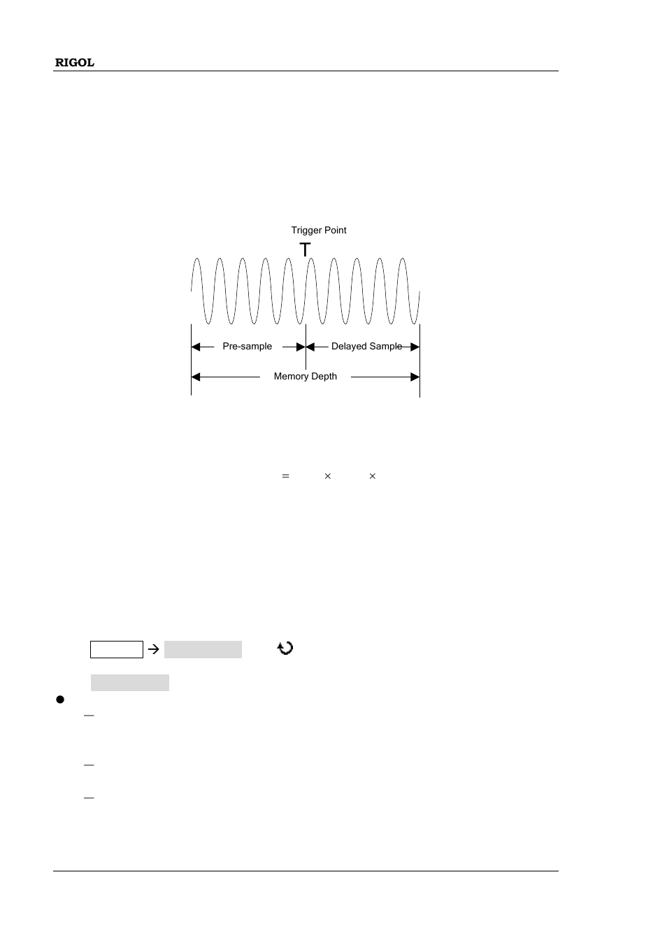 Memory depth, Memory depth -6 | RIGOL MSO/DS1000Z Series User Manual | Page 72 / 270