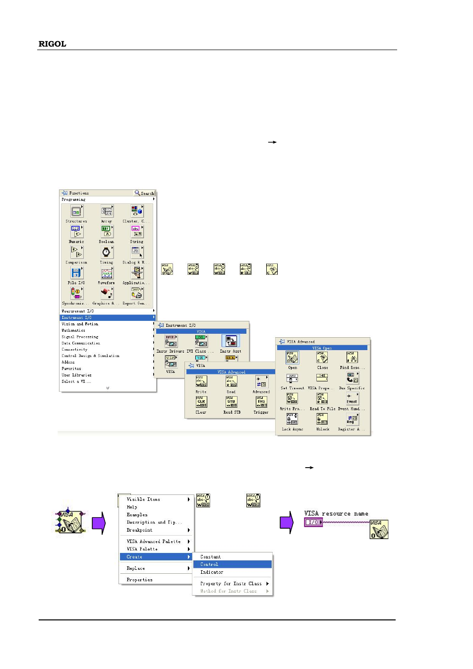 Program in labview 8.6 | RIGOL DS1000B User Manual | Page 142 / 152