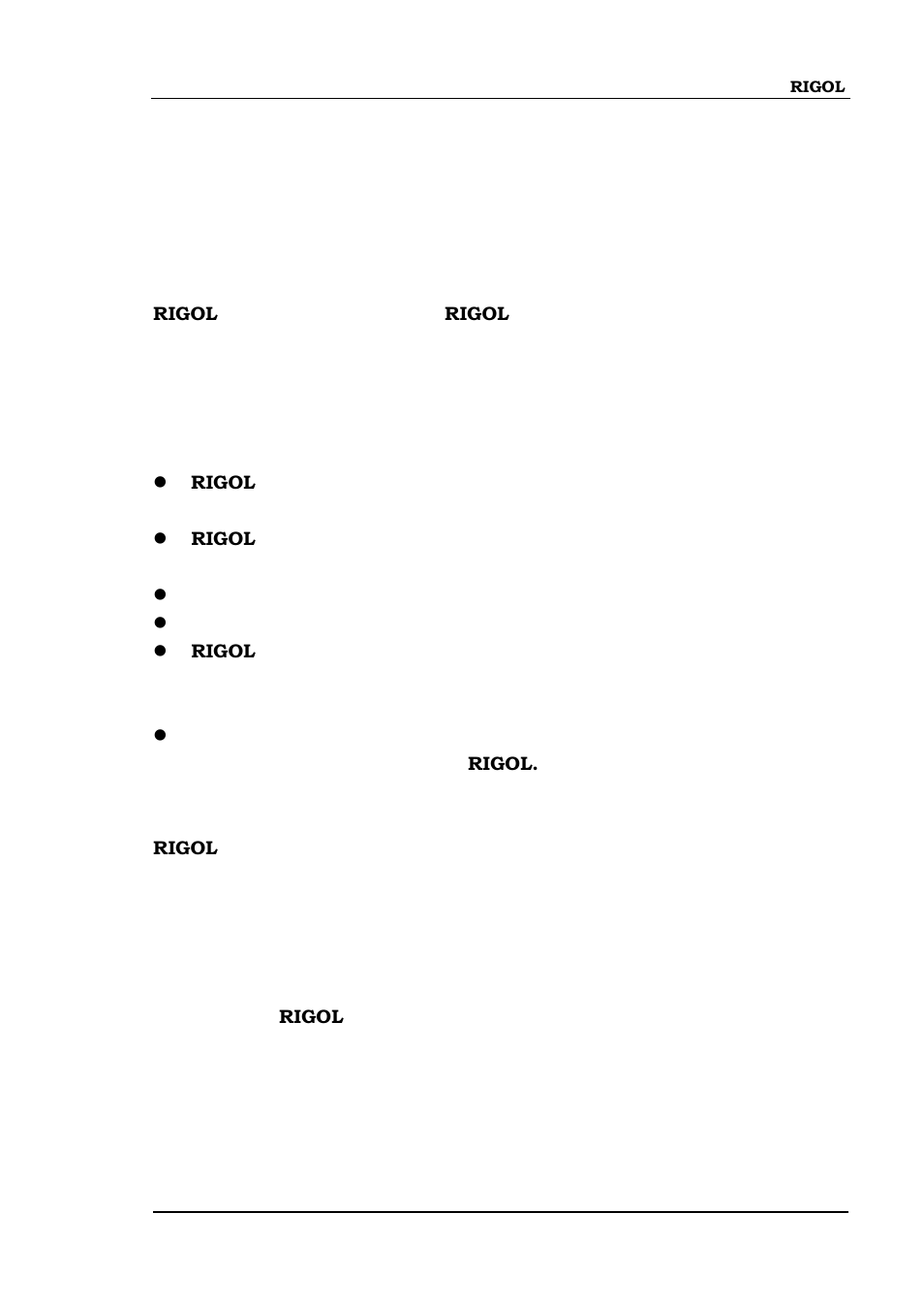 Guaranty and declaration | RIGOL DS1000B User Manual | Page 3 / 166