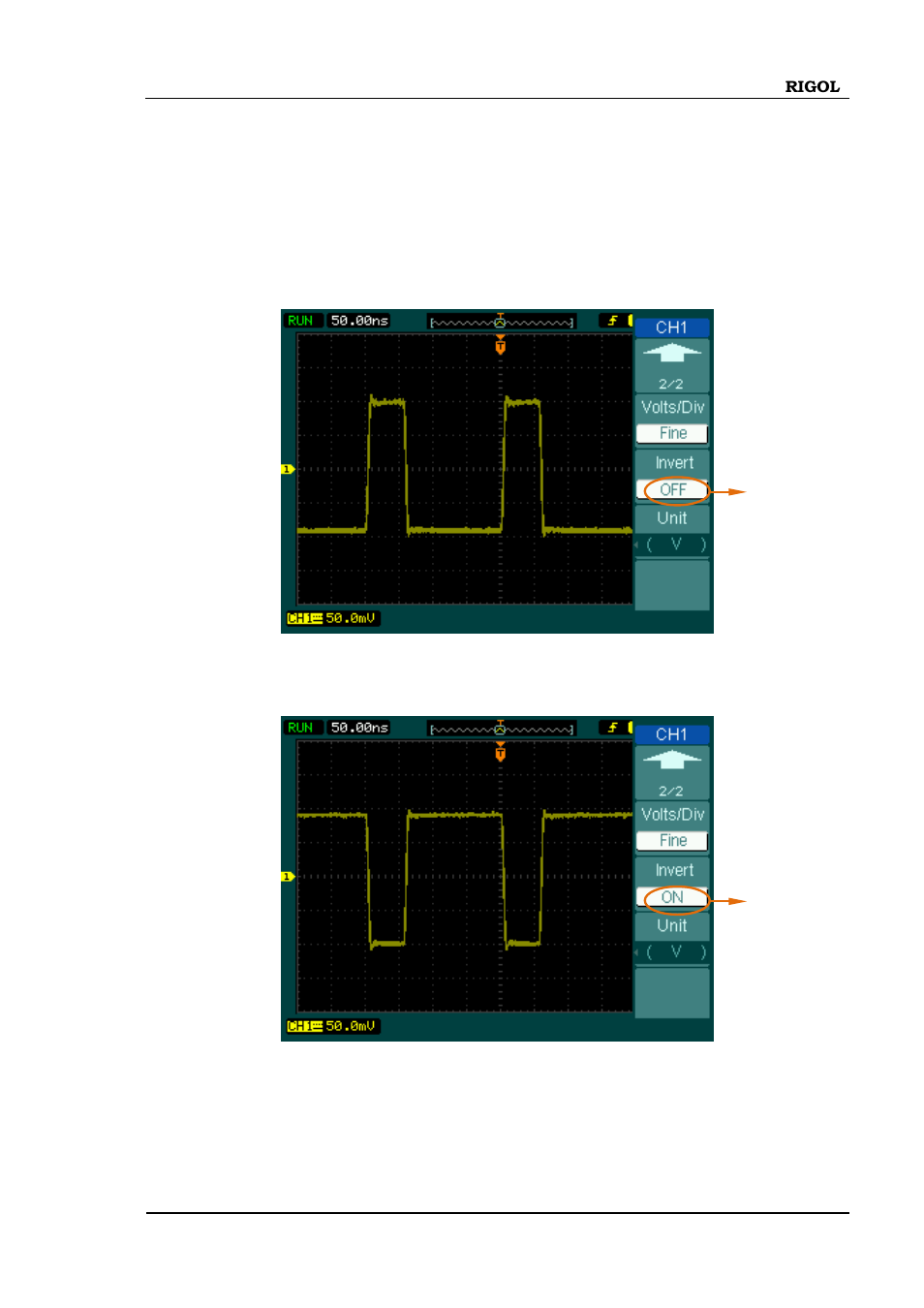 RIGOL DS1000B User Manual | Page 43 / 166