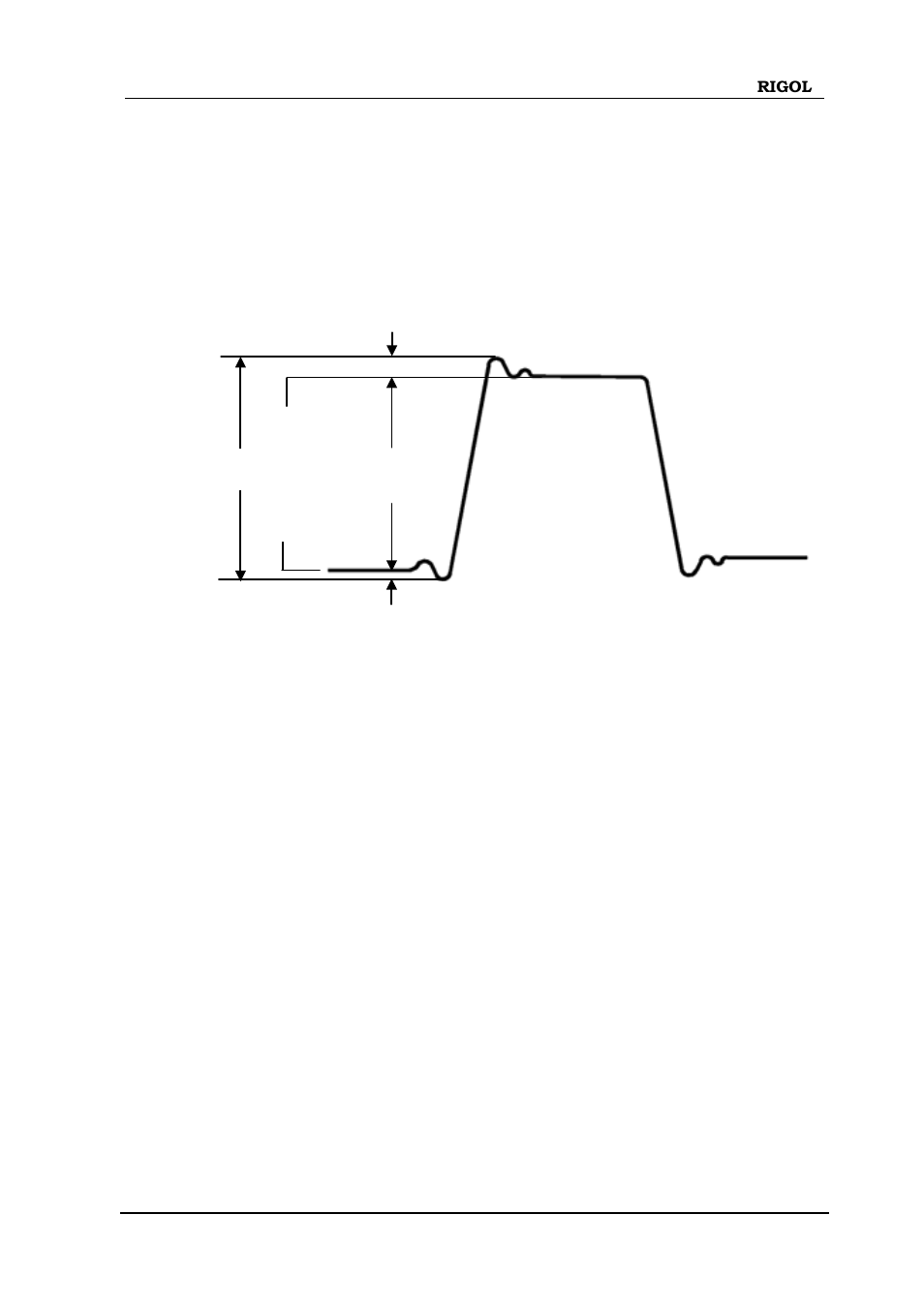 The automatic measurement of voltage parameters | RIGOL DS1000D User Manual | Page 123 / 166