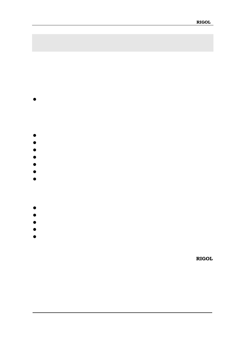 Appendix, Appendix a: accessories, Chapter 6 appendix -1 | Appendix a: accessories -1, Chapter 6 appendix | RIGOL DS1000D User Manual | Page 161 / 166