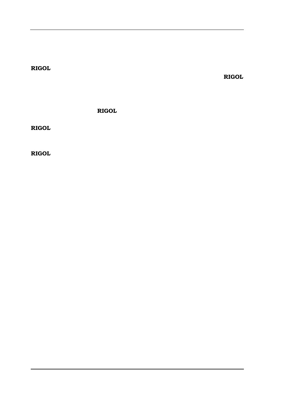 Appendix b: warranty, Appendix b: warranty -2 | RIGOL DS1000D User Manual | Page 162 / 166