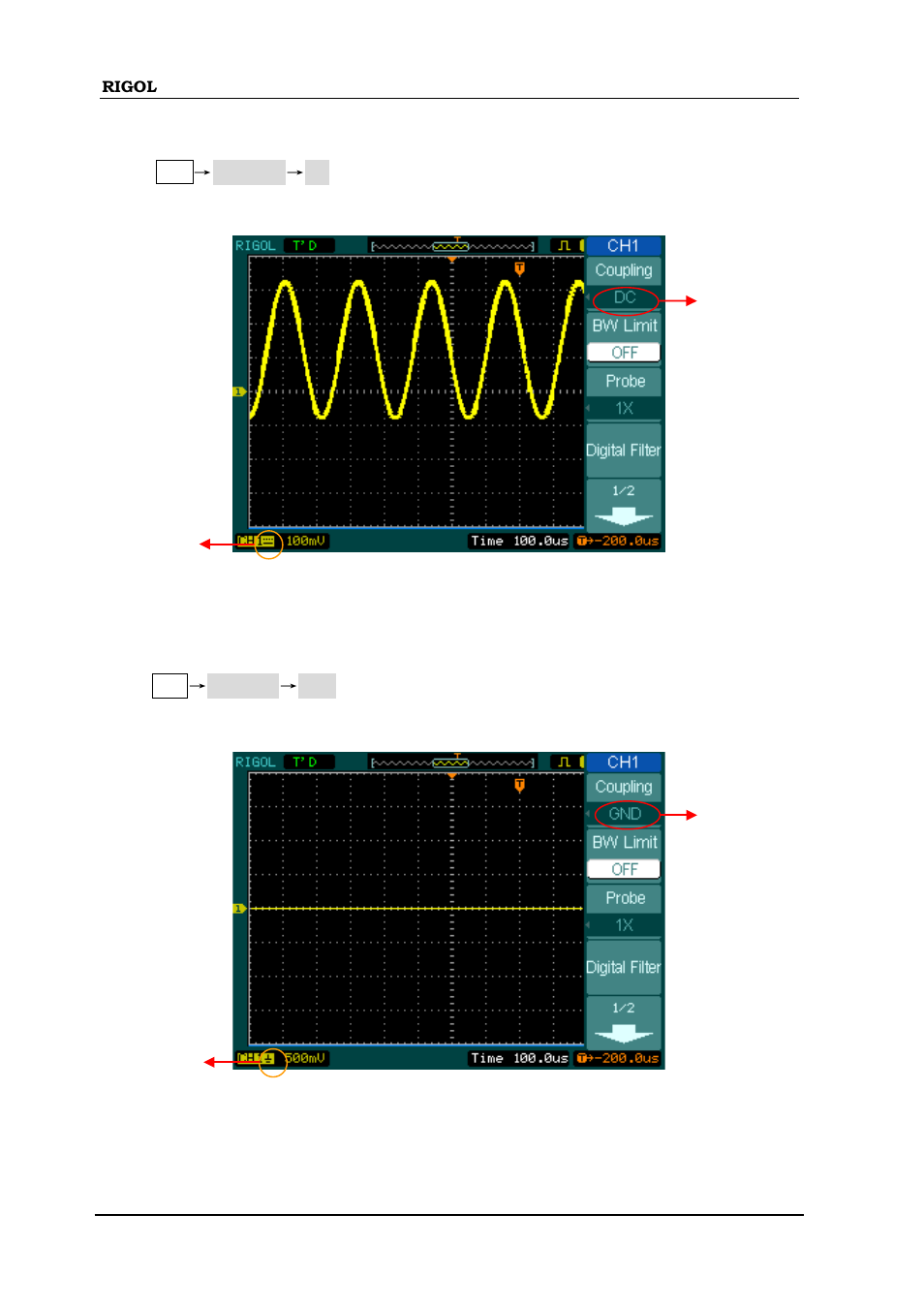 RIGOL DS1000D User Manual | Page 34 / 166