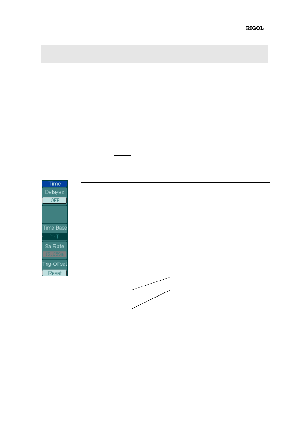 To set up the horizontal system, To set up the horizontal system -27 | RIGOL DS1000D User Manual | Page 57 / 166