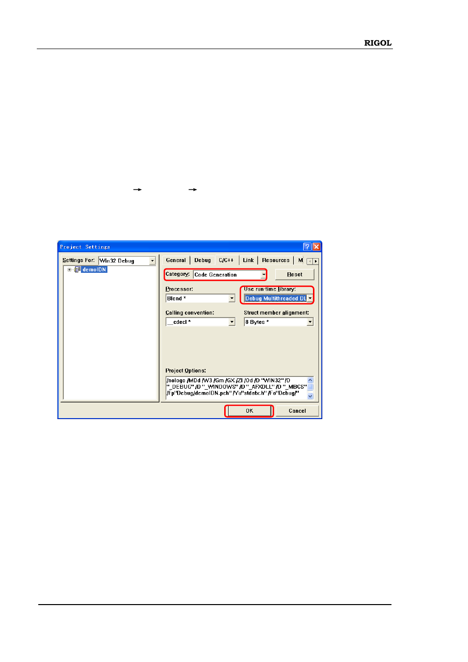 Programming based on visa, Program in visual c++ 6.0, Programming based on visa -16 | Program in visual c++ 6.0 -16 | RIGOL DS1000D User Manual | Page 120 / 137