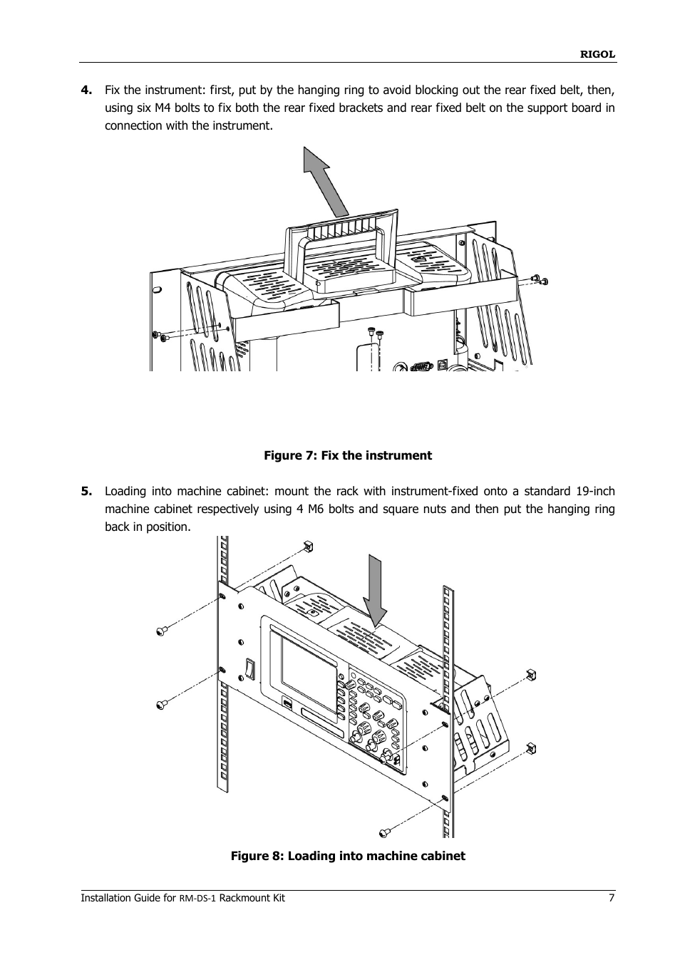 RIGOL DS1000D User Manual | Page 8 / 10