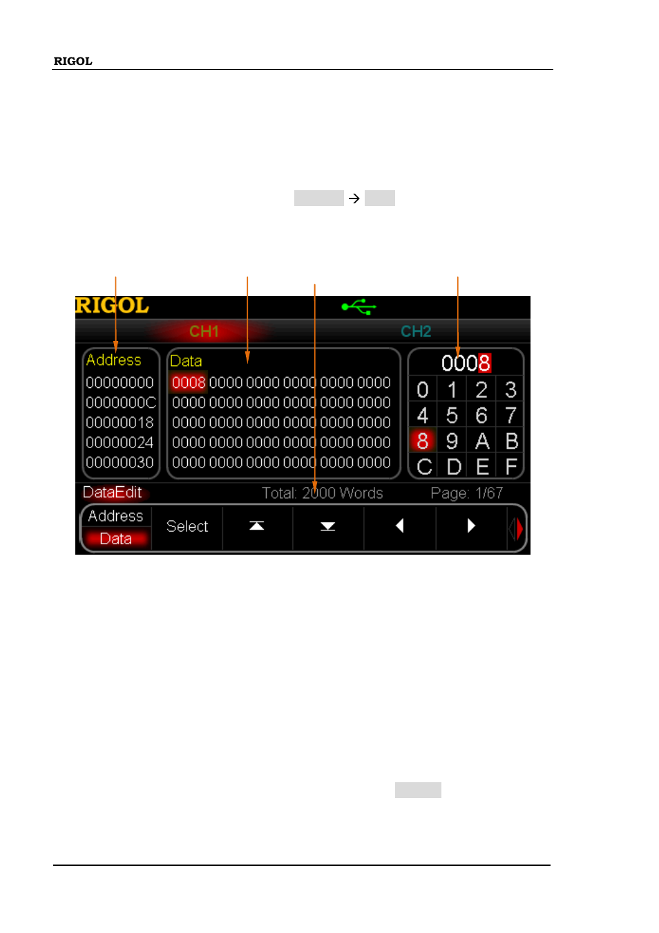 User-defined code pattern, User-defined code pattern -6 | RIGOL DG5000 Series User Manual | Page 104 / 224