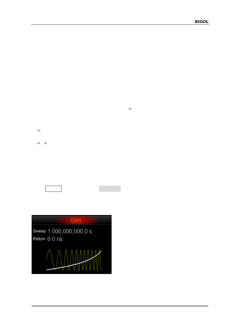 Log sweep, Log sweep -5, Lg( / ) lg( p f t t | RIGOL DG5000 Series User Manual | Page 117 / 224