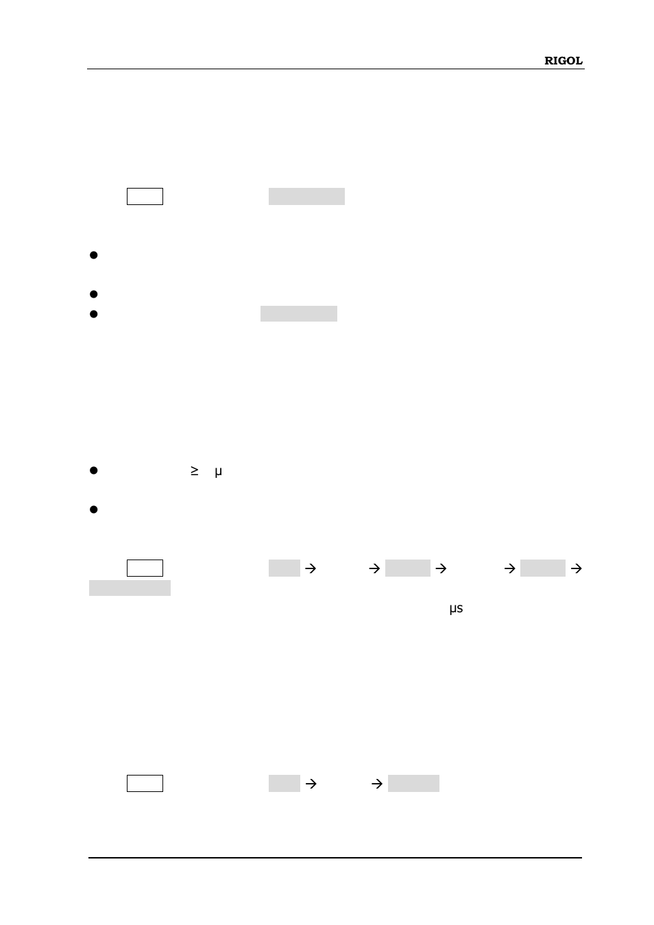 Burst phase, Burst period, Gated polarity | Burst phase -5 burst period -5 gated polarity -5 | RIGOL DG5000 Series User Manual | Page 127 / 224