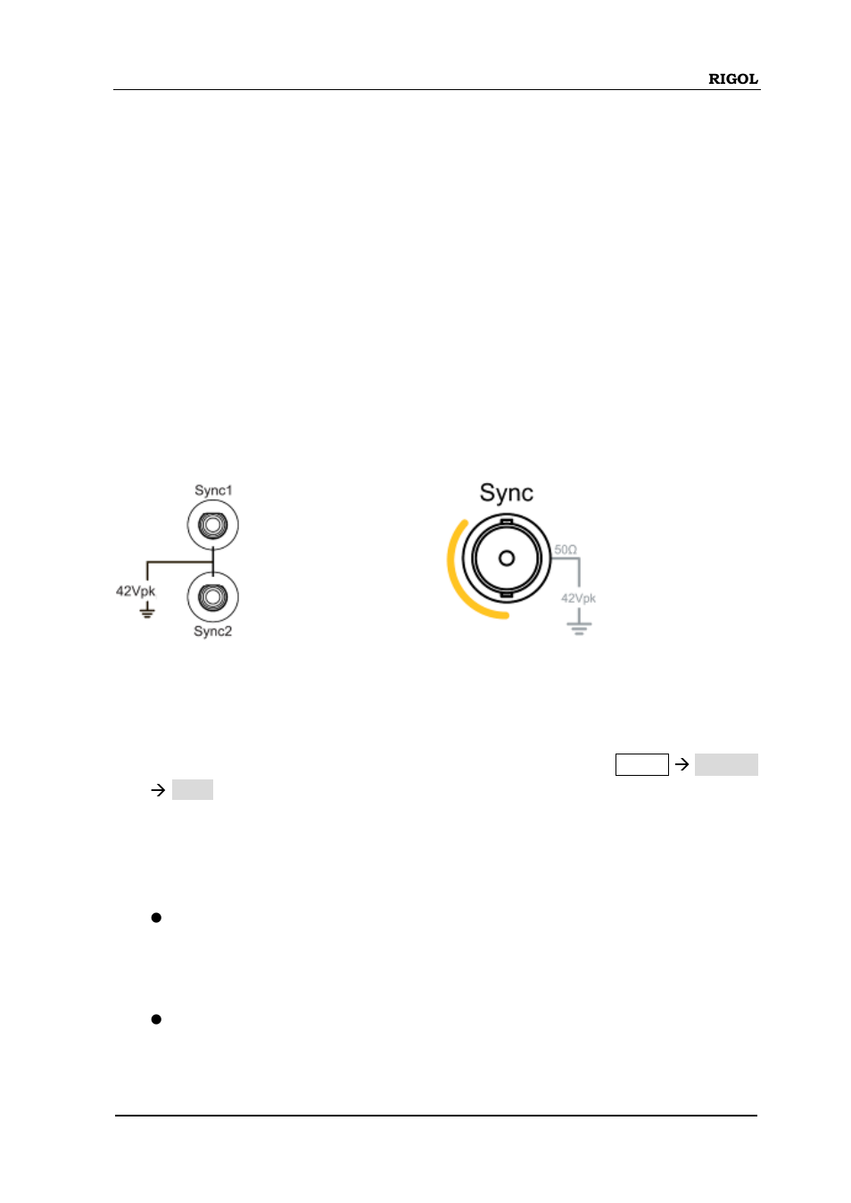 Channel setting, Sync setting, Channel setting -3 | Sync setting -3 | RIGOL DG5000 Series User Manual | Page 153 / 224