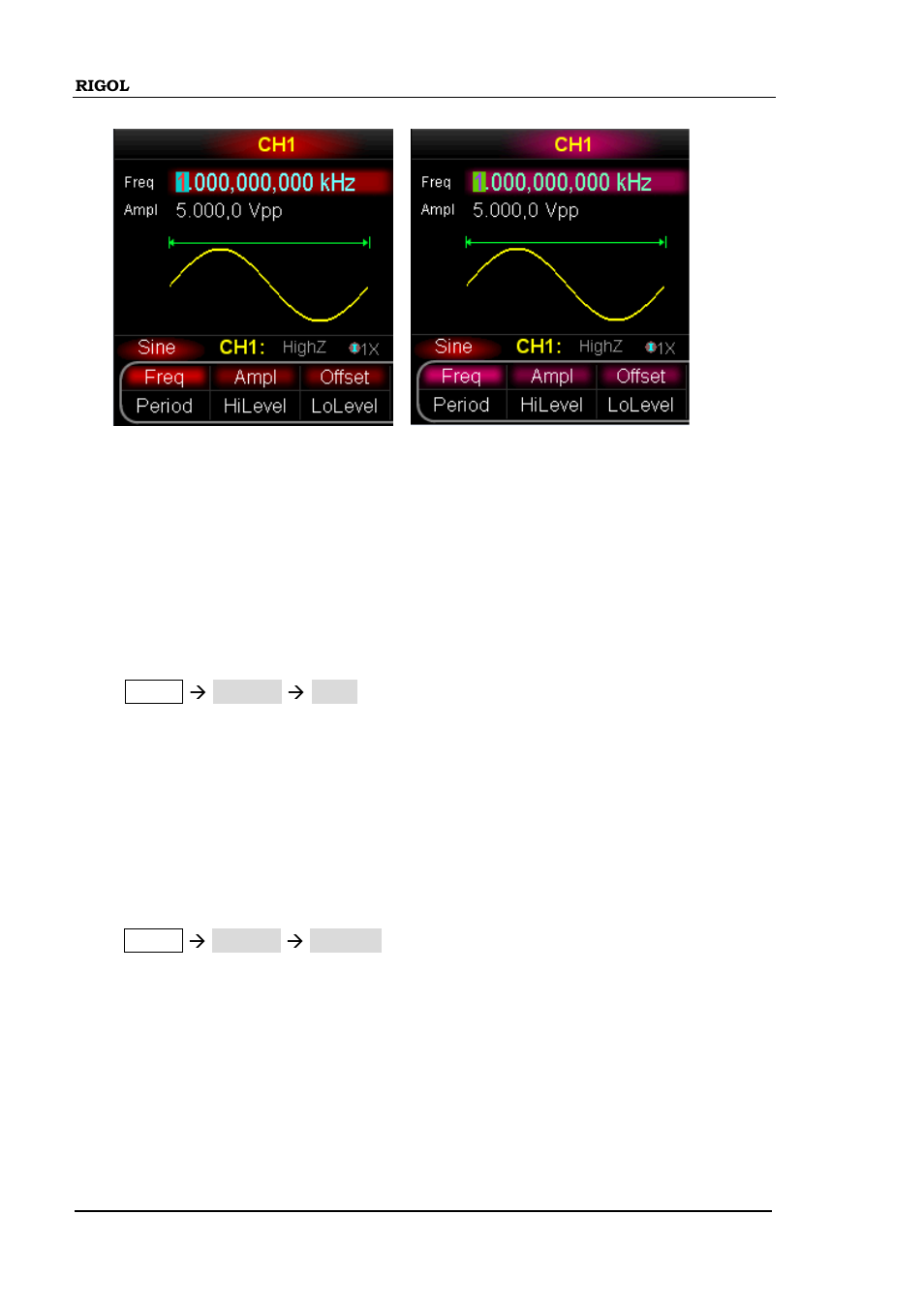 Beep setting, Screen saver setting, Beep setting -18 screen saver setting -18 | RIGOL DG5000 Series User Manual | Page 168 / 224