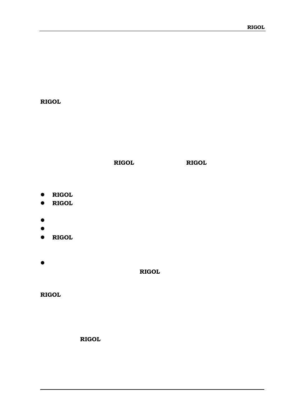 Guaranty and declaration | RIGOL DG5000 Series User Manual | Page 3 / 224