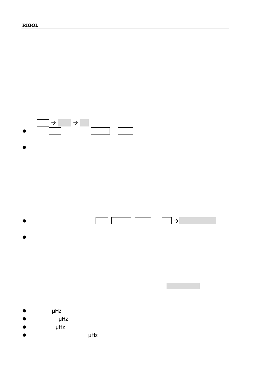 Amplitude modulation (am), To select am modulation, To select carrier waveform shape | To set carrier frequency, Amplitude modulation (am) -2 | RIGOL DG5000 Series User Manual | Page 78 / 224