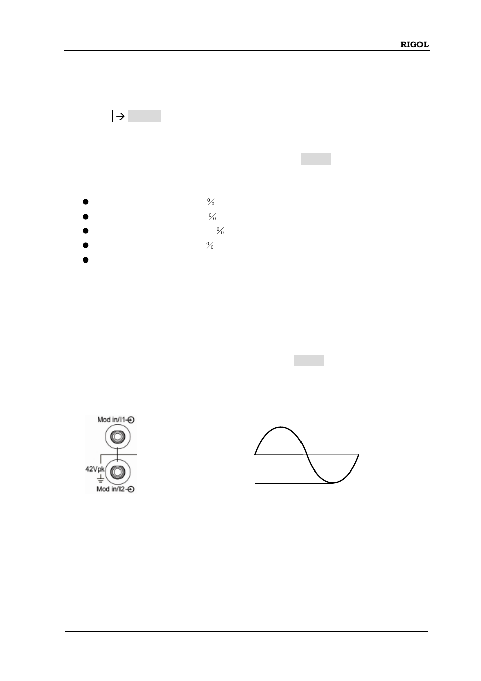 To select modulating waveform source, To select modulating waveform source -3 | RIGOL DG5000 Series User Manual | Page 79 / 224