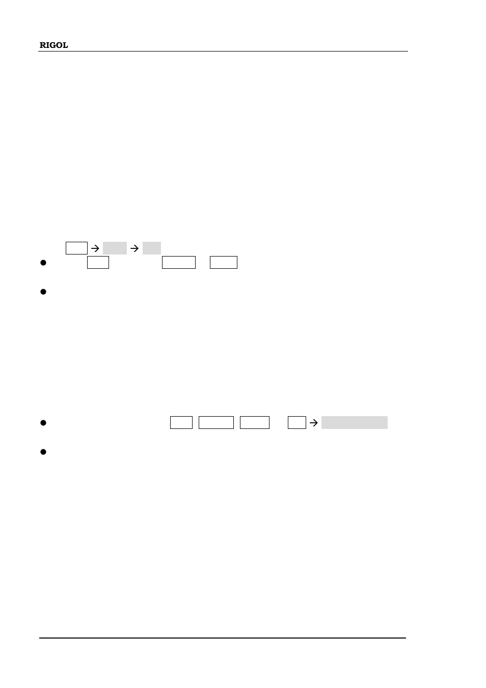 Frequency shift keying (fsk), To select fsk modulation, To select carrier waveform shape | Frequency shift keying (fsk) -14 | RIGOL DG5000 Series User Manual | Page 90 / 224