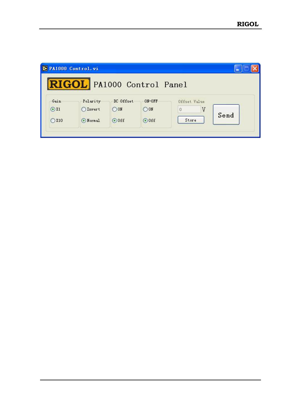 User interface, User interface -5 | RIGOL DG5000 Series User Manual | Page 15 / 38