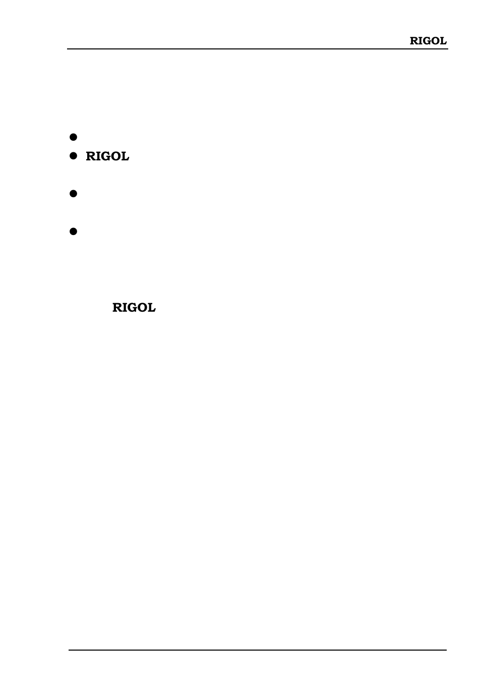 Copyright information | RIGOL DG5000 Series User Manual | Page 3 / 38