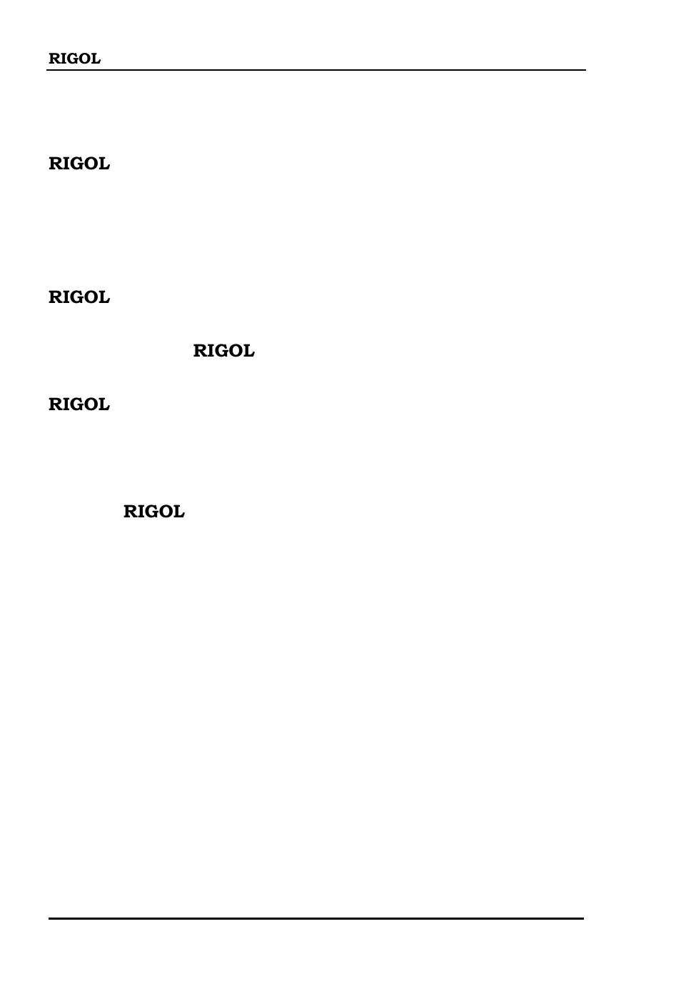 Appendix b: warranty, Appendix b: warranty -2 | RIGOL DG5000 Series User Manual | Page 36 / 38