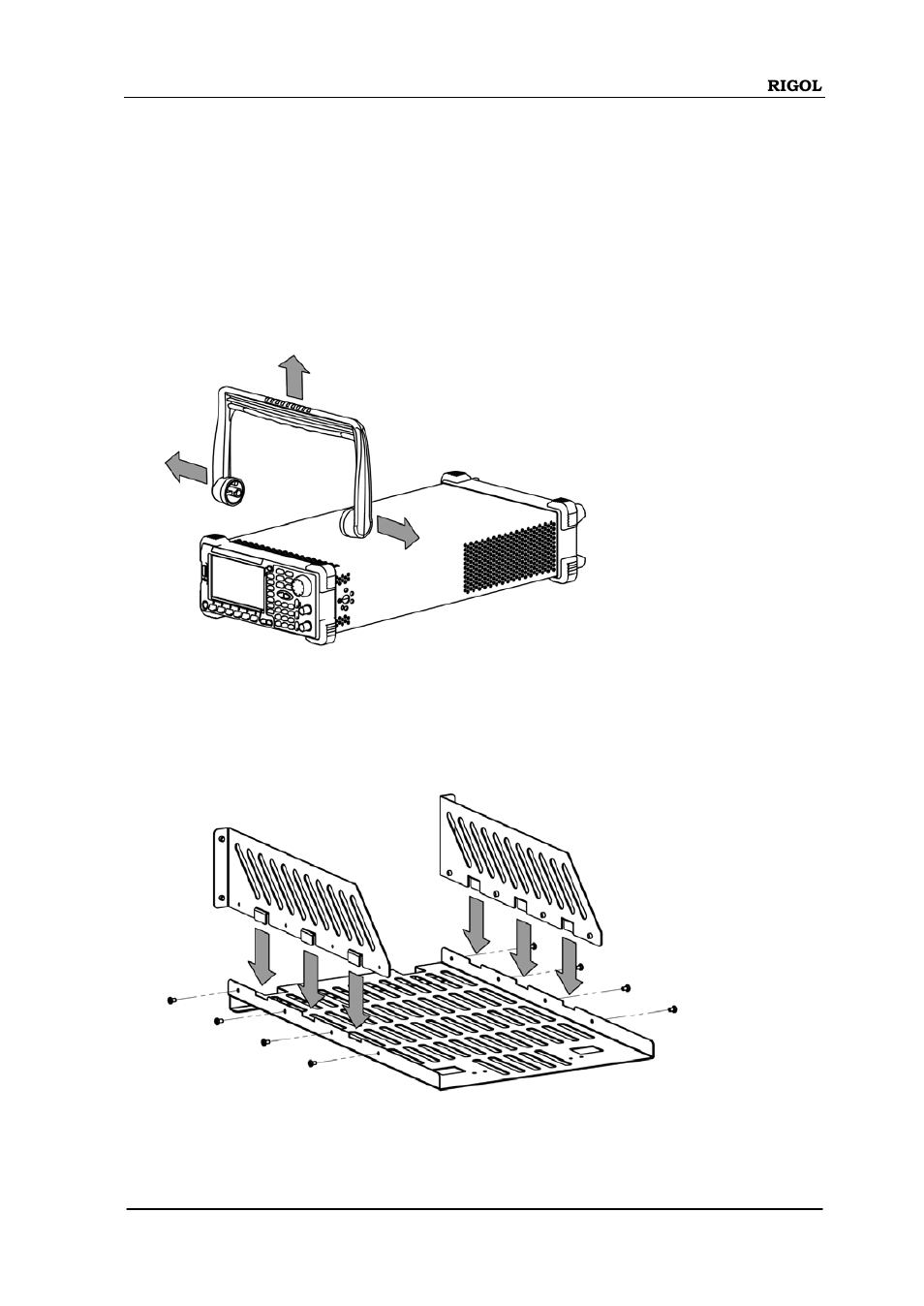 Installation procedures | RIGOL DG5000 Series User Manual | Page 65 / 70