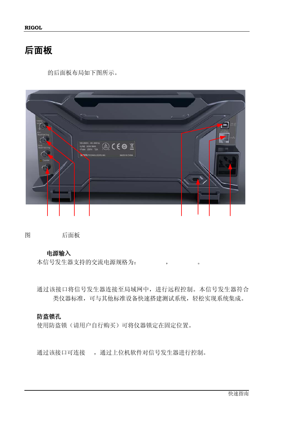 RIGOL DG4000 Series User Manual | Page 22 / 90