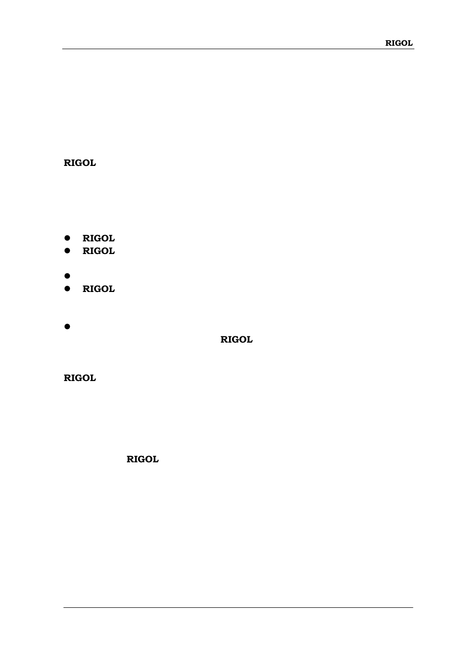 Guaranty and declaration | RIGOL DG4000 Series User Manual | Page 45 / 90