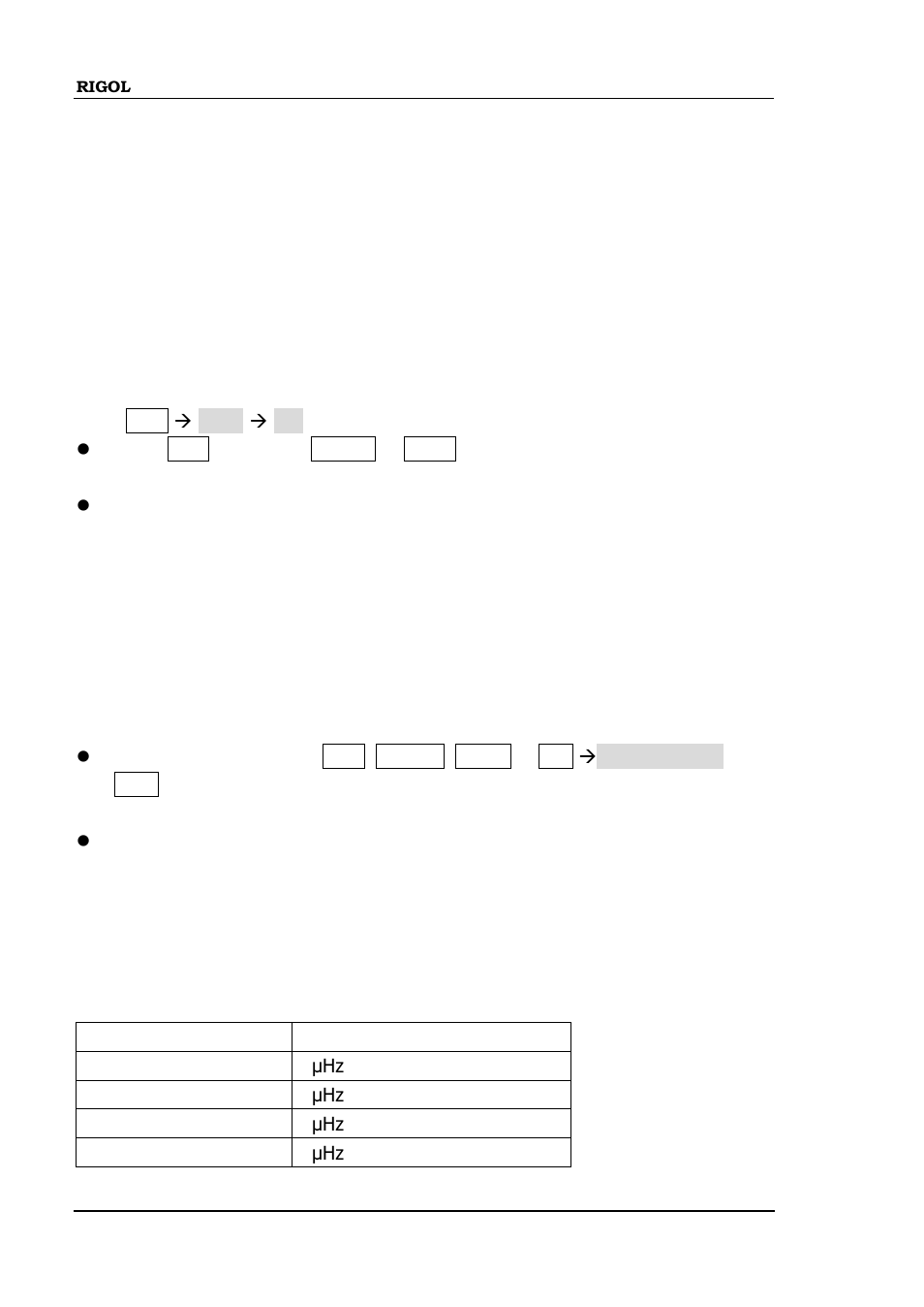 To select am modulation, To select carrier waveform shape, To set carrier frequency | Am -2, To select am modulation -2 | RIGOL DG4000 Series User Manual | Page 102 / 238