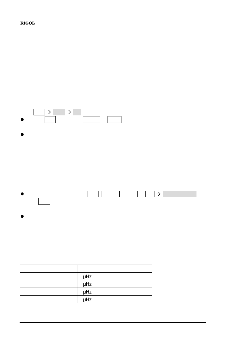 To select pm modulation, To select carrier waveform shape, To set carrier frequency | Pm -8 | RIGOL DG4000 Series User Manual | Page 108 / 238