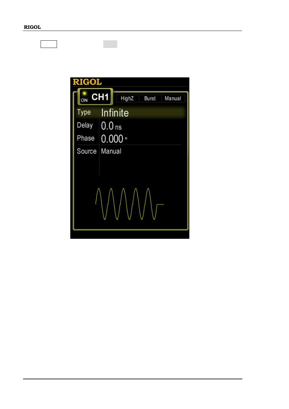 Gated burst, Gated burst -4 | RIGOL DG4000 Series User Manual | Page 150 / 238