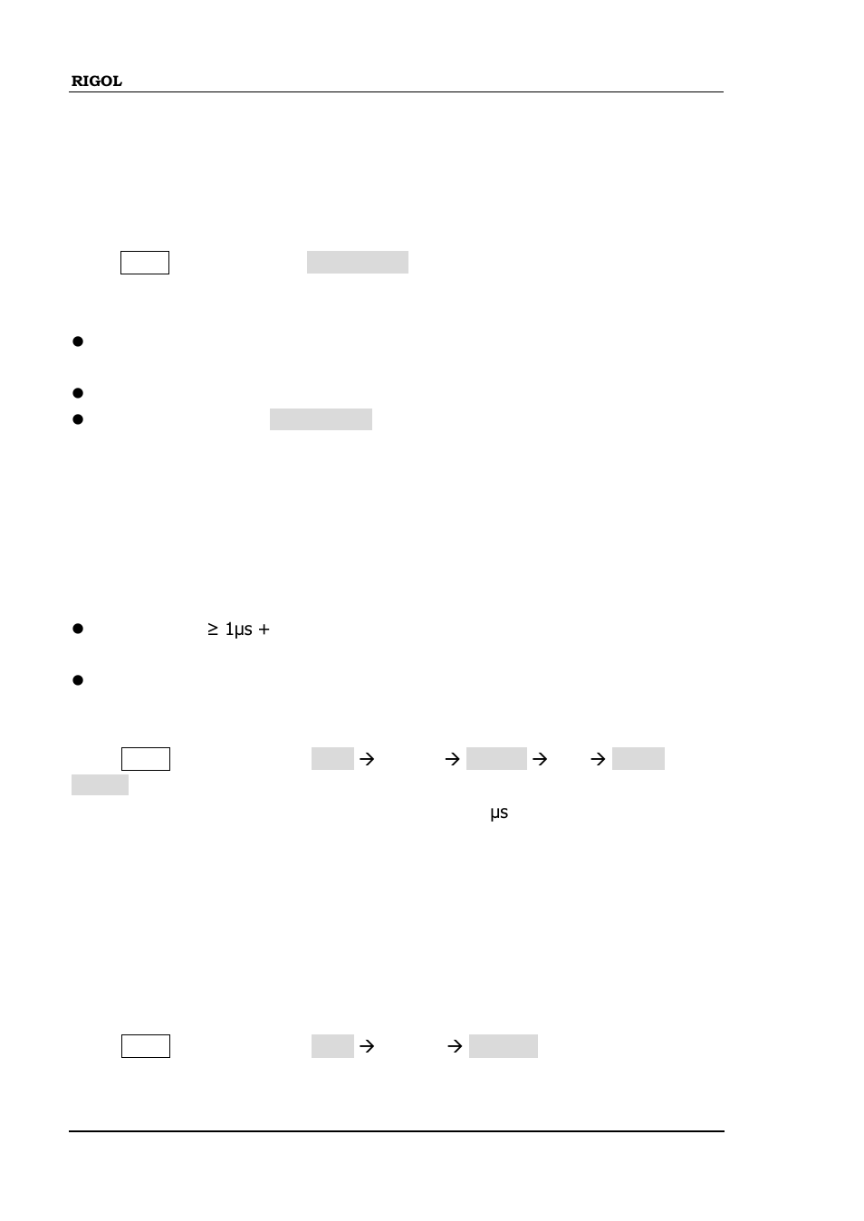 Burst phase, Burst period, Gated polarity | Burst phase -6 burst period -6 gated polarity -6 | RIGOL DG4000 Series User Manual | Page 152 / 238