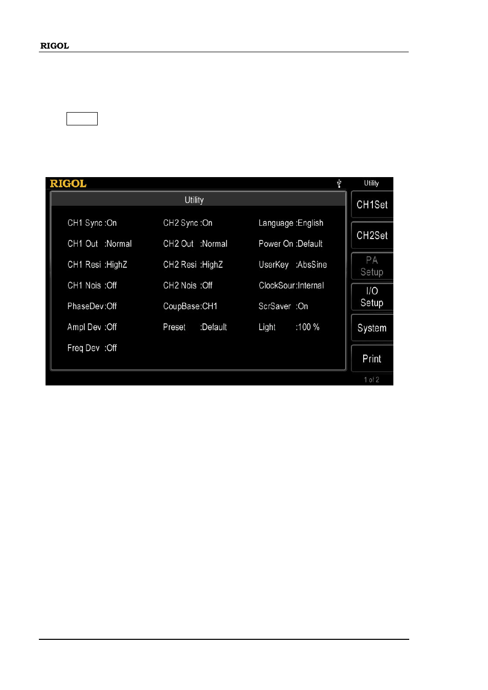 Overview, Overview -2 | RIGOL DG4000 Series User Manual | Page 174 / 238