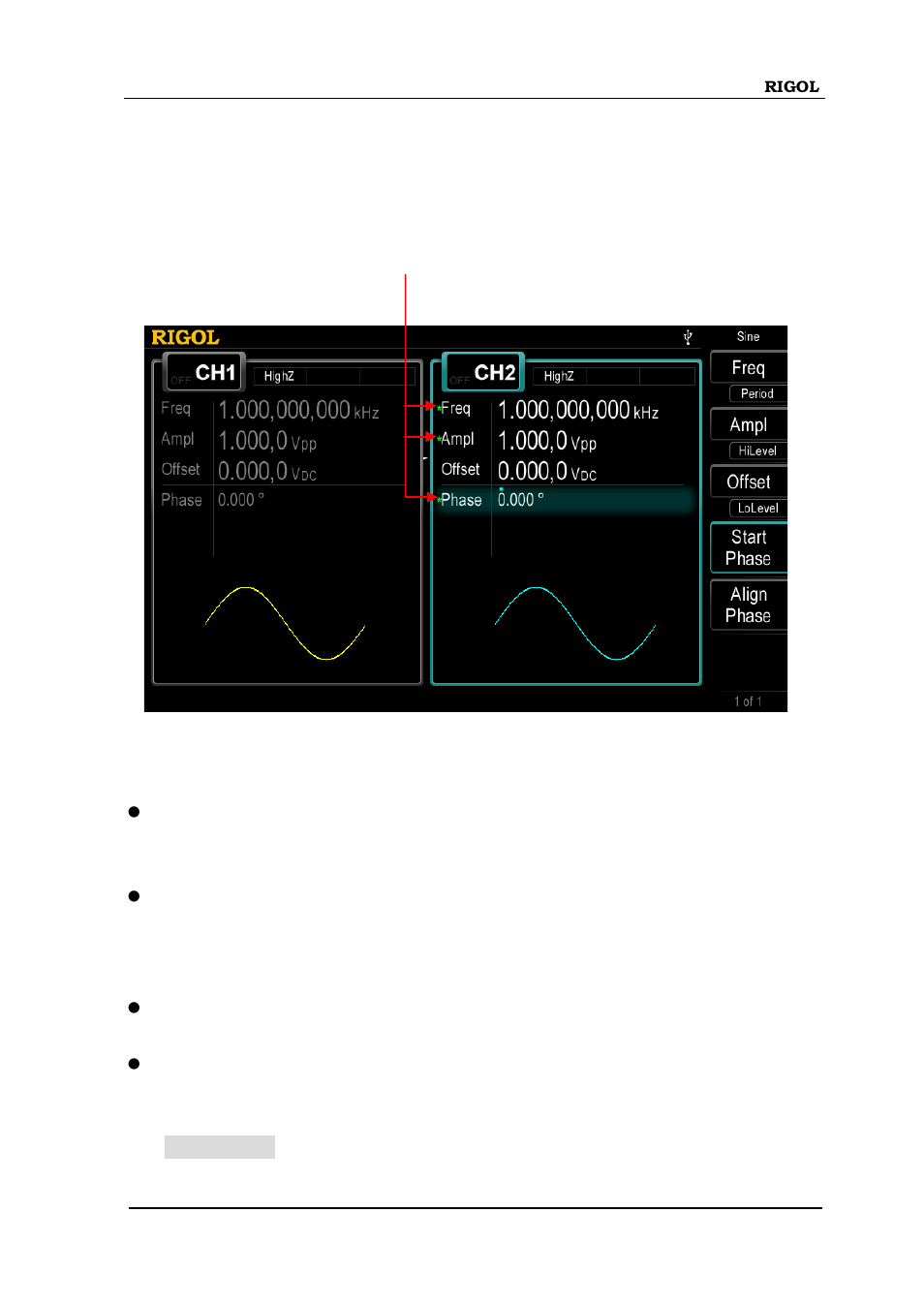 RIGOL DG4000 Series User Manual | Page 199 / 238