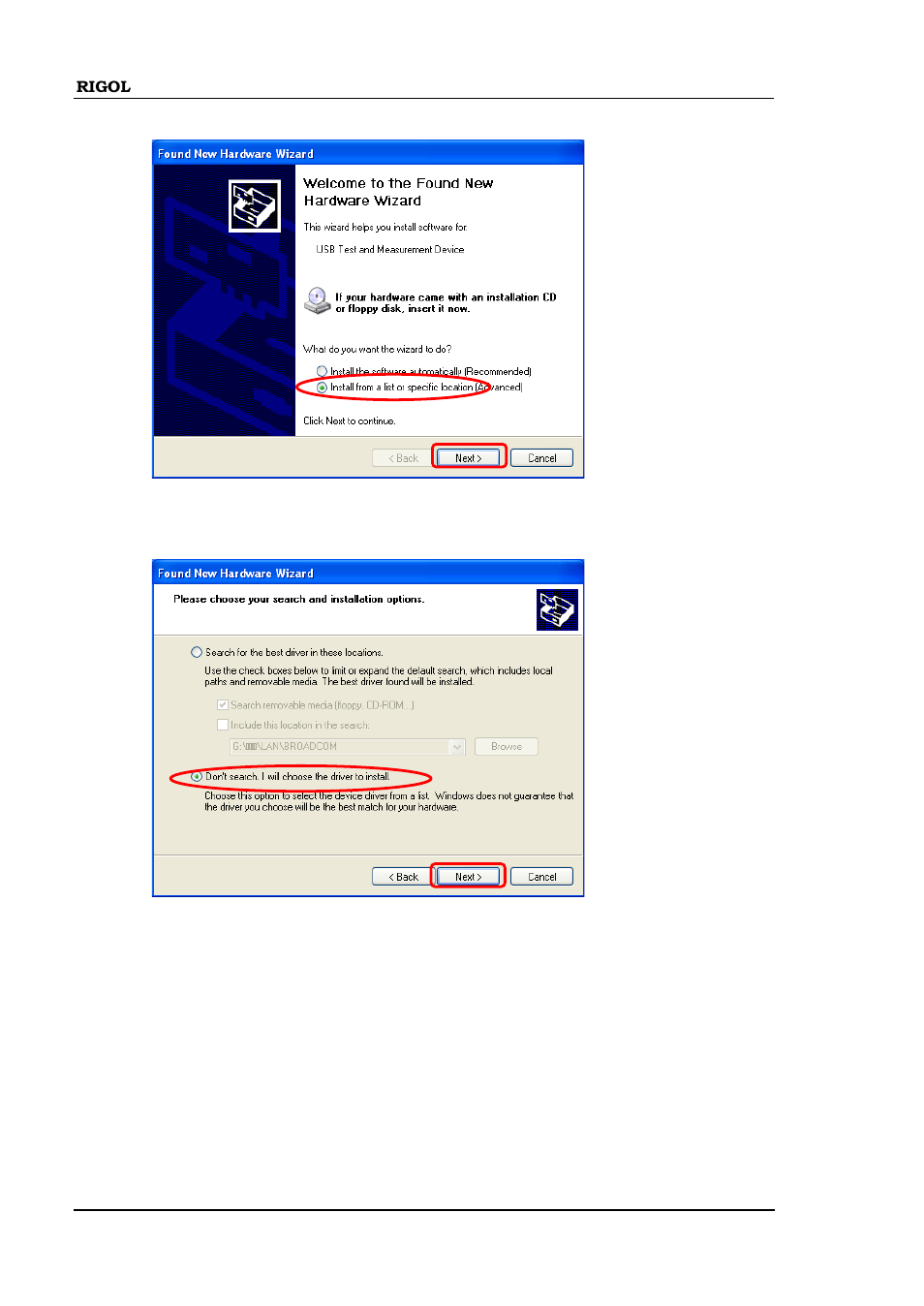 RIGOL DG4000 Series User Manual | Page 212 / 238