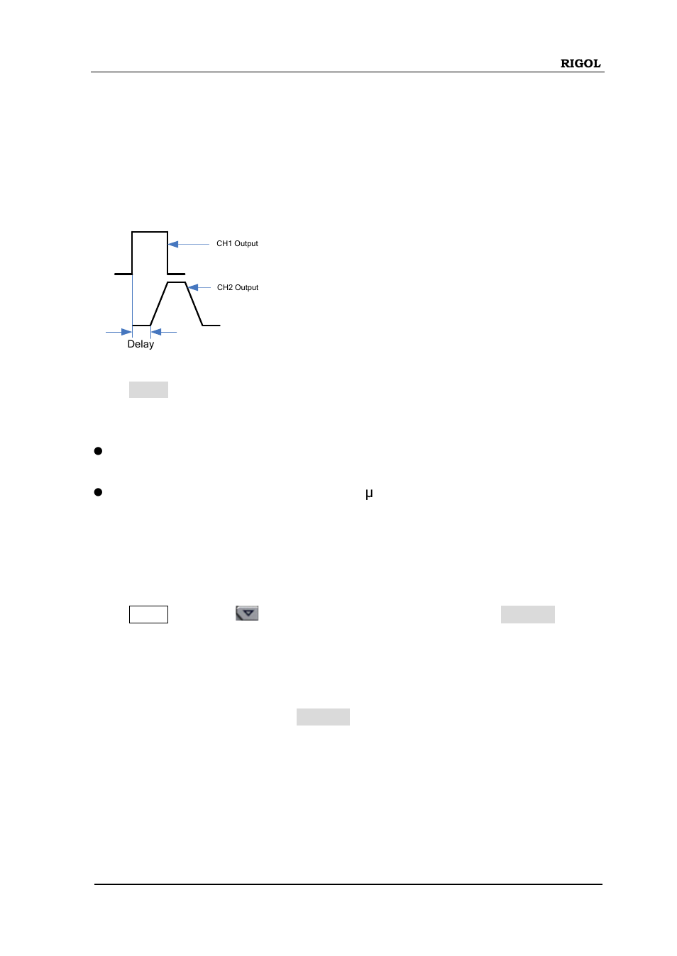 Delay, Recover delay, Delay -15 recover delay -15 | RIGOL DG4000 Series User Manual | Page 71 / 238