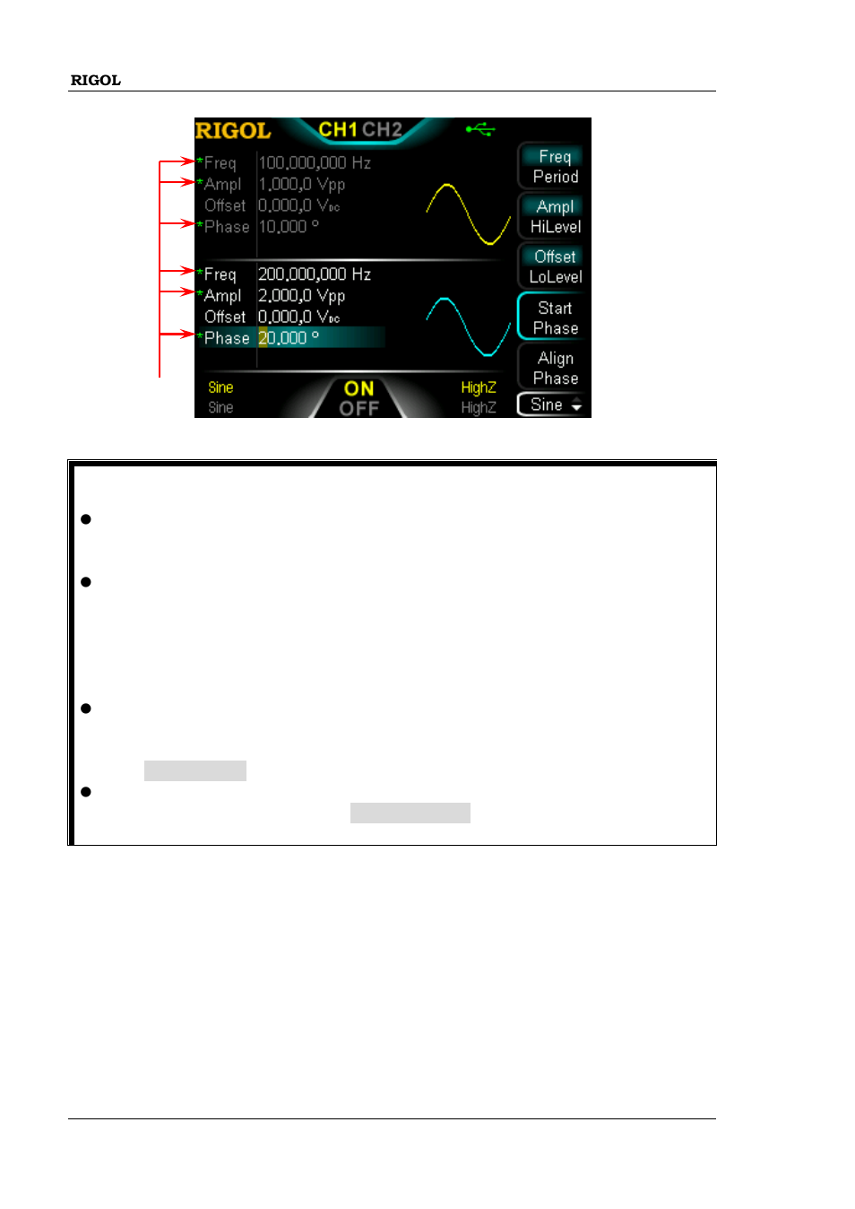 RIGOL DG1000Z Series User Manual | Page 142 / 188