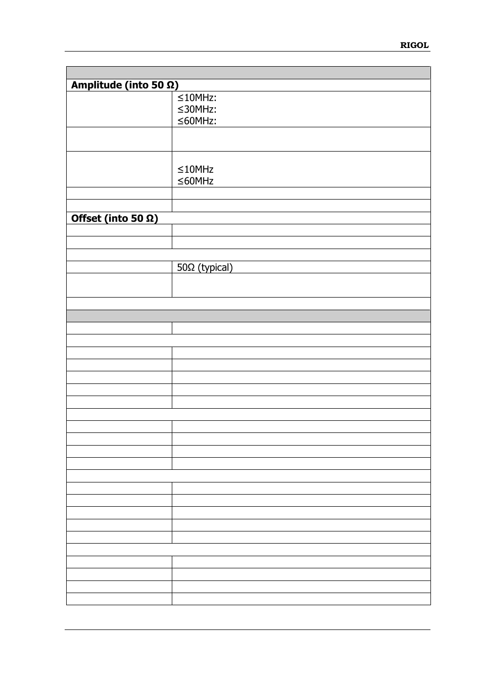 RIGOL DG1000Z Series User Manual | Page 177 / 188