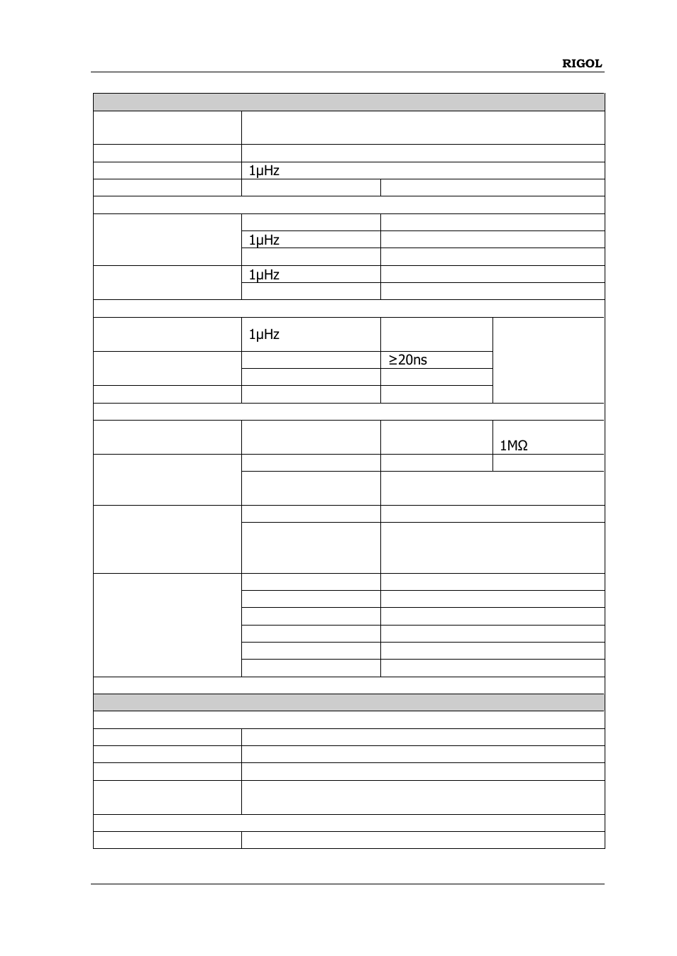 RIGOL DG1000Z Series User Manual | Page 179 / 188