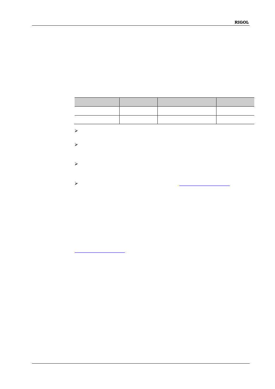 Source:period command, Source[<n>]]:period[:fixed, Source:period command -153 | RIGOL DG1000Z Series User Manual | Page 165 / 264