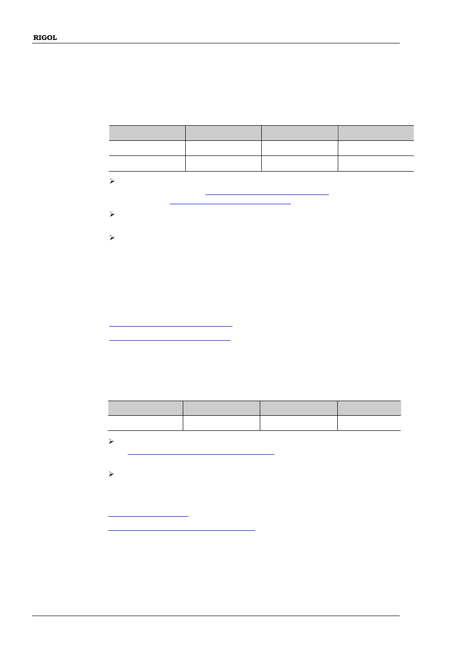 Source[<n>]]:sweep:time, Source[<n>]]:sweep:trigger[:immediate | RIGOL DG1000Z Series User Manual | Page 180 / 264