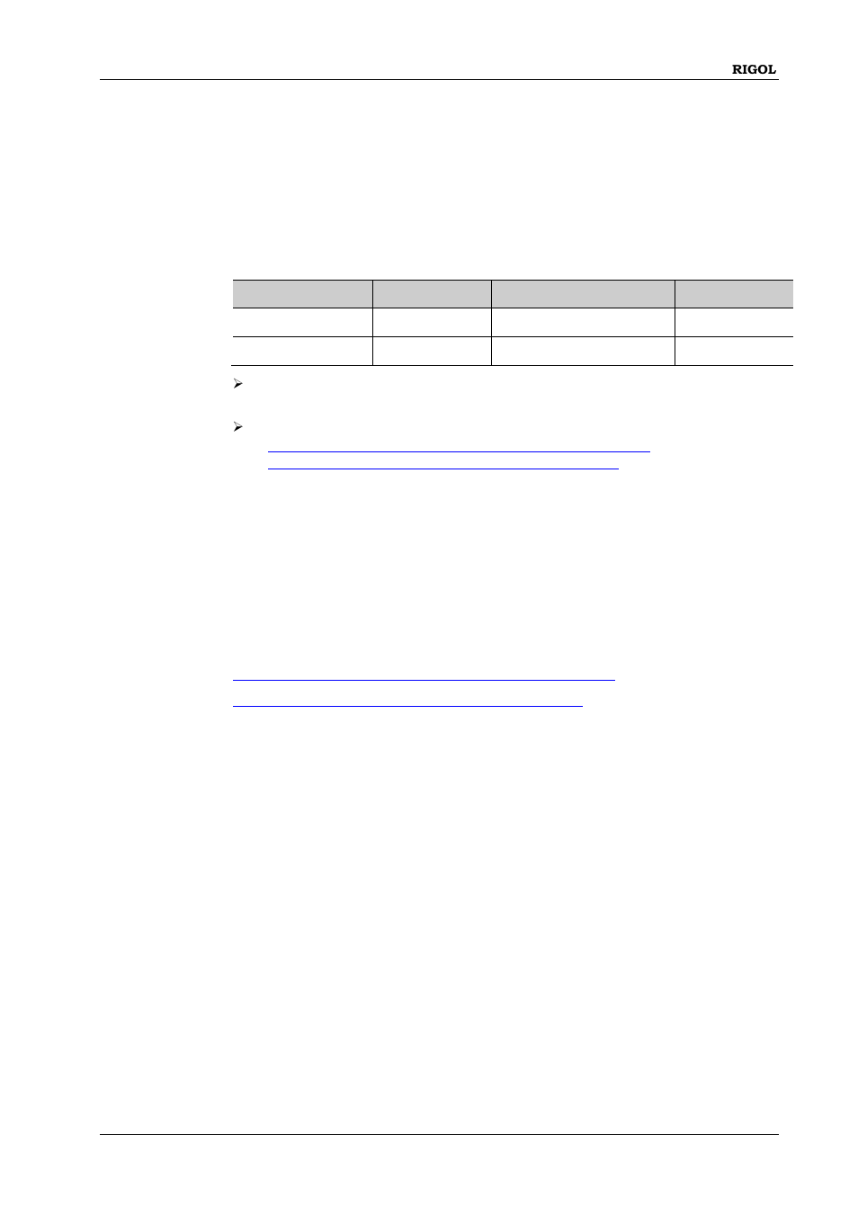 Source[<n>]]:voltage[:level][:immediate]:low | RIGOL DG1000Z Series User Manual | Page 195 / 264